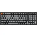Keychron K4 MAX Wireless Tri-Mode - Super Brown - Gamingtastatur - Nordisk - Svart