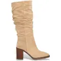 Alpe for woman. 521911 Camden beige leather boots (38), 3 to 5 cm, None, Casual
