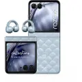 Motorola razr 60 + moto buds loop - Ice Melt The Brilliant Collection MediaTek Dimensity 7400X Processor 2.60 GHz , Android 15 or Later, 256 GB - PB860055SE