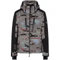 Emporio Armani for man. 7M000461_AF13889 Ski jacket Kitzbuhel Protectum7 Graphic grey (XXL), Casual, Sport, Synthetic, Snow