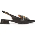 Hispanitas for woman. CHV253817 Dali leather shoes black (37), 1 to 3 cm, 3 to 5 cm, None, Buckle, Casual