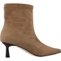 Mustang for woman. 59671 Ninette beige ankle boots (38), 3 to 5 cm, None, Casual