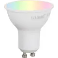 QAZQA Smart vegglampe sort inkl. WiFi GU10 IP44 - Baleno