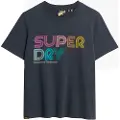 Superdry Vintage Vl Prem G Floral Kortarmet T-skjorte