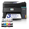 Epson EcoTank ET-4950 - Multifunksjonsskriver - farge - ink-jet - ITS - A4/Letter (medie) - opp til 12 spm (kopiering) - opp til 18 spm (trykking) - 250 ark - 33.6 kbps - Wi-Fi(ac), USB, LAN - svart