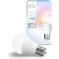 Philips Hue White and Color Ambiance Essential - LED - form: standard - E27 - 8 W (ekvivalent 60 W) - klasse F - varm til kjølig hvitt lys - 2200-6500 K