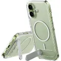 PanzerGlass Feature Case Transparent w. Kickstand & MagSafe iPhone 17