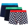 Happy socks Navy Big Dots Boxers 3 Enheter
