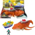 Fisher-Price Mosasaurus-figur Jakte Og Fang Dinosaurleke