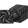 Arctic P12 Pro PST (5-pack) - Kabinettvifte - 120mm - Svart