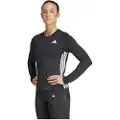 Adidas Essentials 3 Stripes Workout Langarmet T-skjorte