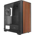 Nordic Gaming NGC-6857, Tower, PC, Svart, Trä, ATX, micro ATX, Mini-ITX, Spela, 16,8 cm