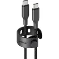 PanzerGlass empower by  Racing 60W USB-C to USB-C Cable | USB 2.0 | 1.2M | Space Black, Svart