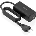 Aisens Asch-100w4p054-bk Usb-a-og Usb-c-vegglader