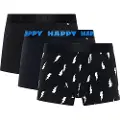 Happy socks Black And Whites Boxers 3 Enheter