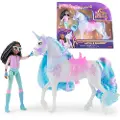 Spin Master Unicorn Academy Motedukke og Hest Layla og Glacier