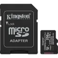 Kingston Canvas Select Plus - Flashminnekort (SD-adapter inkludert) - 256 GB - A1 / Video Class V10 / UHS-I U1 / Class10 - microSDXC UHS-I