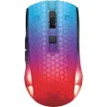 Deltaco DM320 trådløs ultralett Datamus Gaming Semi-transparent RGB