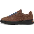 Puma Palermo Alpino Fuzzy Sneakers Unisex, Shoes, Chestnut Brown/Mountain Blue, 40.5