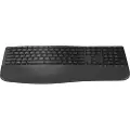 HP 685 - Tastatur - dual modus, 3-sone layout, flere enheter, 23 programmerbare taster, OS automatisk deteksjon, lav profil tastereeise - 100% - full size - trådløs - 2.4 GHz - Pan Nordic - svart