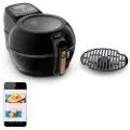 Tefal ActiFry FZ775810, Varmluftsfrityr, Single/enkelt, Sort, Berøringskontroll, Enkeltstående, 1520 W