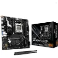 Asrock B850M-X WIFI R2.0 - Hovedkort - micro ATX - Socket AM5 - AMD B850 Chipset - USB-C 3.2 Gen 1, USB 3.2 Gen 1 - 2.5 Gigabit LAN, Wi-Fi 6E, Bluetooth - innbygd grafikk (CPU kreves) - HD-lyd (8-kan