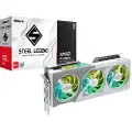 Asrock Radeon RX 9060 XT 16 GB Steel Legend OC-grafikkort - 16 GB GDDR6, 2x HDMI, 2x DP