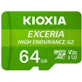 Kioxia Exceria, 64 GB, MicroSD, Klasse 10, UHS-I, 100 MB/s, 50 MB/s