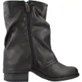 Mustang for woman. 54683 Ankle boots Persea H black (39), 3 to 5 cm, Zip, Casual