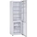Scandomestic CBF269WE - Kjøleskap/fryser - bunnfryser - bredde: 55 cm - dybde: 55.8 cm - høyde: 180 cm - 269 liter - Klasse E - hvit