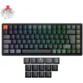 Keychron K2 v3 RGB QMK Wireless Hot Swap QMK - Super Red - Gamingtastatur - Uten numpad - Nordisk - Svart