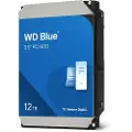 Western Digital WD Blue - Harddisk - 12 TB - intern - 3.5 - SATA 6Gb/s - 7200 rpm - buffer: 512 MB