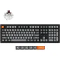 Keychron K10 MAX QMK/VIA Wireless Tri-Mode - Super Brown - Gamingtastatur - Nordisk - Svart