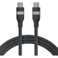 Anker USB-C to USB-C Cable (1.8m 240W Upcycled-Braided) - Black