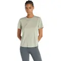 New Balance for woman. WT41253 Athletics T-shirt green (L), Casual, Sport, Multisport, Polyester, Short sleeve