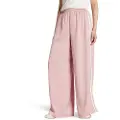 Adidas Originals Satin Wide Leg Ruffle 3 Stripes Treningsbukse