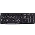 Logitech K120 - Tastatur - Engelsk (USA) - Svart