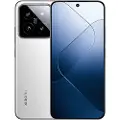 Xiaomi 14 - 5G smarttelefon - dobbelt-SIM - RAM 12 GB / Internminne 512 GB - OLED-display - 6.36 - 2670 x 1200 piksler (120 Hz) - 3x bakkamera 50 MP, 50 MP, 50 MP - front camera 32 MP - hvit