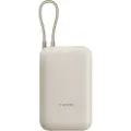 Xiaomi 22.5W (Integrated Cable) Nødlader - Beige - 10000 mAh