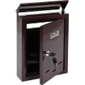 VOREL LETTERBOX 285 x 200 x 60mm BRUN 78542
