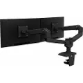 Ergotron LX Dual Side-by-Side Arm - Black