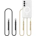 Tech-Protect Samsung Galaxy S25 FlexAir Chain MagSafe Deksel - svart og taupe