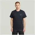 G-Star for man. D26821-D976-C742 T-shirt Chest Logo navy (XS), Casual, Cotton, Short sleeve