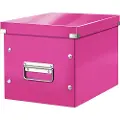 Leitz Click & Store Cube Medium - Lagerboks - rosa