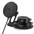 Spigen OneTap Pro 4 MagSafe Car Mount Wireless Charger | Dashboard / Windshield - Black
