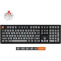 Keychron K10 MAX QMK/VIA Wireless Tri-Mode - Super Red - Gamingtastatur - Nordisk - Svart