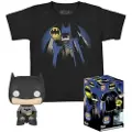 Funko POP! Pocket Pop! Dc Comics Batman Nøkkelring Med Kort Ermet T-skjorte