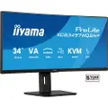 Iiyama 34" ProLite XCB3497WQSNP-B1 - 3440x1440 (UWQHD) - 120Hz - VA - 95W USB-C - KVM switch