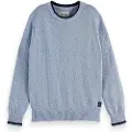Scotch & Soda Regular Fit Melange Genser