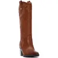 Xti for woman. 14472302-CAMEL Boots 144723 brown (35), 5 to 8 cm, None, Casual